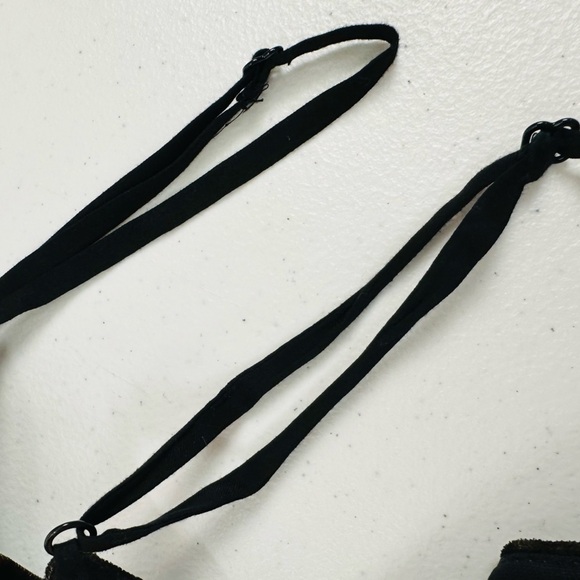 Mystree Velvet Earthy Surplice Spaghetti Strap Dress Victorian Dark Romance - Picture 13 of 14